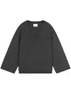 Axel Arigato Rain V-neck Jumper In Grey