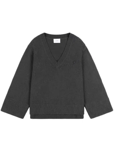 Axel Arigato Rain V-neck Jumper In Grey