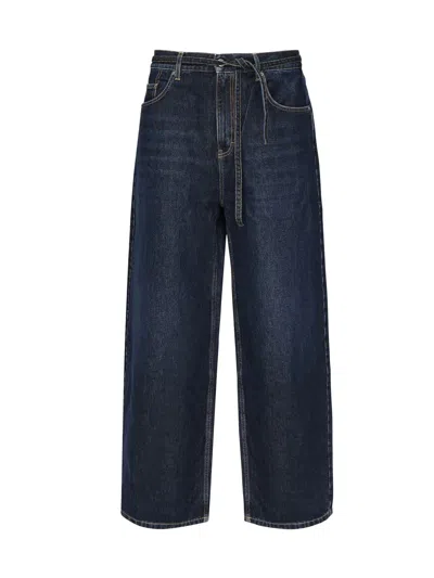 Axel Arigato Relaxed Arigato Jeans In Blue