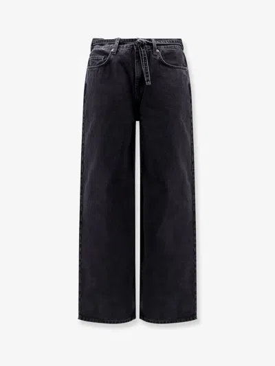 AXEL ARIGATO RELAXED FIT DENIM TROUSERS