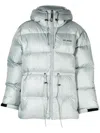 Axel Arigato Rhode Down Padded Jacket In Grau