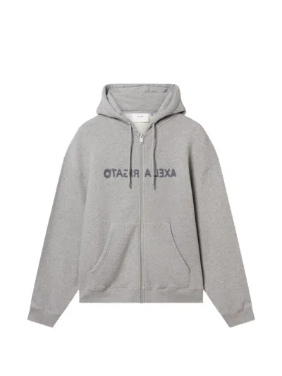 Axel Arigato Rhys Logo-embroidered Zip-up Hoodie In Multi