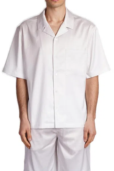 Axel Arigato Rio Ombré Short Sleeved Shirt In Beige