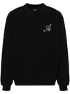 Axel Arigato Rook Embroidered Sweatshirt In Black