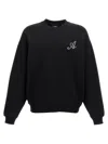 Axel Arigato Rook Embroidered Sweatshirt In Black