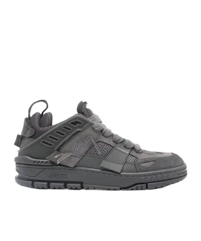 Axel Arigato Round Head Low-cut Skate Shoes In Black
