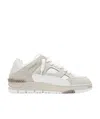 Axel Arigato Suede And Leather Sneakers With Cushioned Sole In Multi