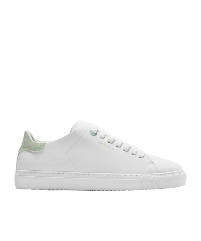 Axel Arigato Round Head Splicing Design Low-top Casual Shoes In White