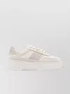 Axel Arigato Round Toe Leather And Suede Sneakers