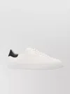 Axel Arigato Clean 90 Contrast White Low Top Sneakers With Laminated Logo In Leather Man
