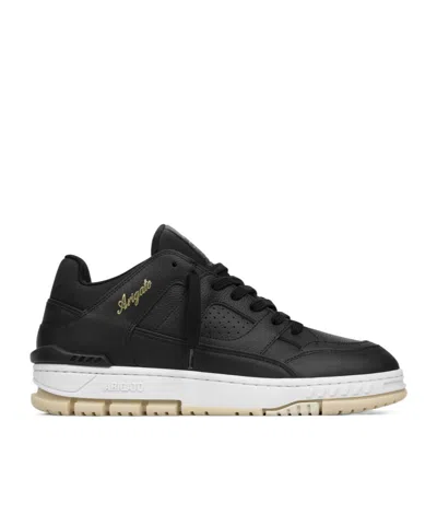 Axel Arigato Round Toe Sneakers In Black