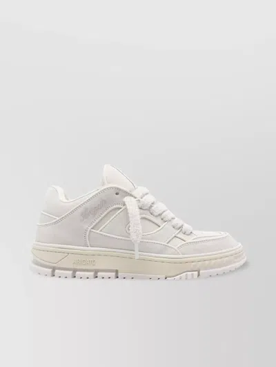 AXEL ARIGATO ROUND TOE SUEDE UPPER SNEAKERS