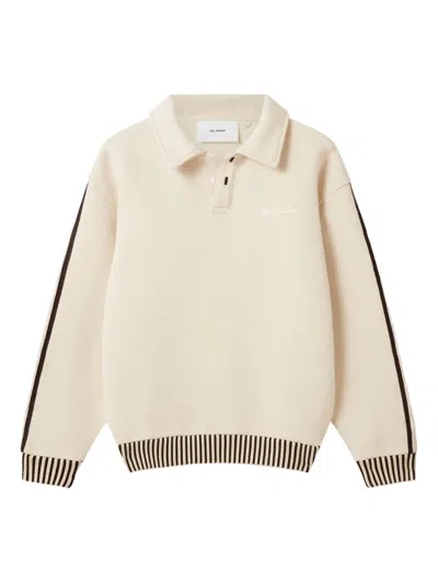 Axel Arigato Route Polo Shirt In Neutrals