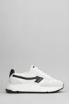 AXEL ARIGATO RUSH-A SNEAKERS IN WHITE SUEDE AND FABRIC