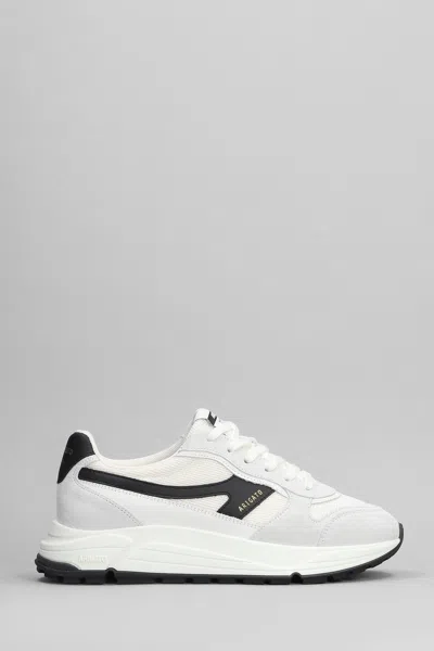 Axel Arigato Rush Panelled Sneakers In White