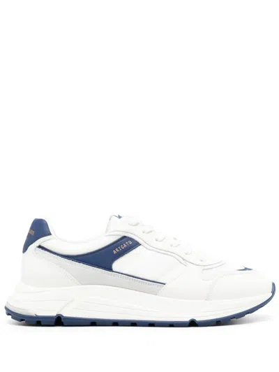 Axel Arigato Rush Suede Sneakers In White