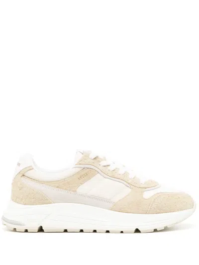 Axel Arigato Rush Suede Sneakers In White