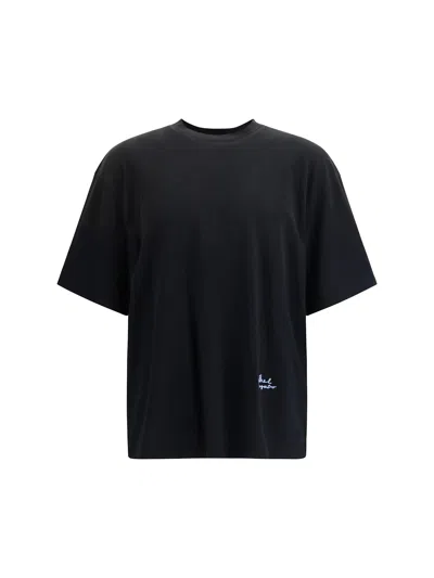 Axel Arigato Saba Spray T-shirt In Black