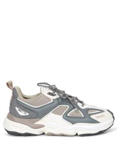 AXEL ARIGATO SATELLITE RUNNER WHITE-BEIGE SNEAKERS