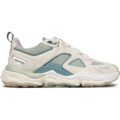 Axel Arigato Satellite Runner Sneakers In Off White/multi