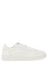 Axel Arigato Dice Lo Sneakers In White Suede And Leather