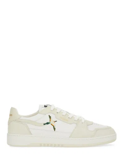 Axel Arigato Dice Lo Bee Bird Sneakers In White Leather In Multi