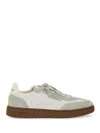 Axel Arigato Suede Round Toe Sneakers With Rubber Sole In Multi