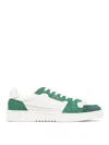 Axel Arigato Sneaker Perforated Detailing Flat Sole In Green