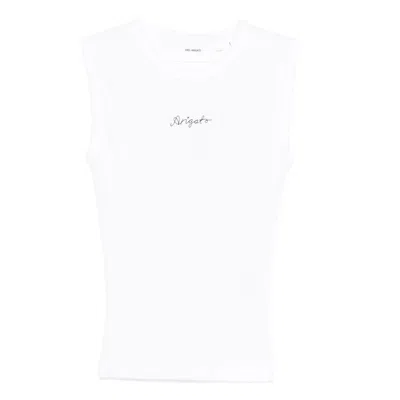 Axel Arigato Scoop T-shirt In White