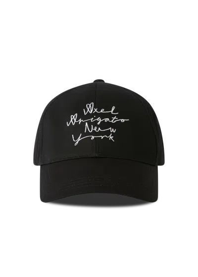 Axel Arigato Scribble New York Cap In Black