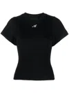 Axel Arigato Script A Organic Cotton T-shirt In Black