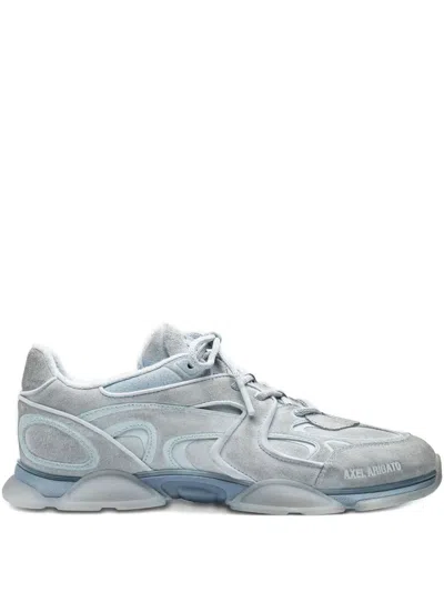 Axel Arigato Sculpted-panel Leather Sneakers In Blue