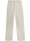 Axel Arigato Grate Embossed Cotton Pants In Neutrals
