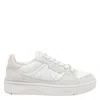 Axel Arigato Modern Casual Sneakers Featuring Perforated Design In White