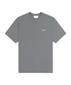 Axel Arigato Black Origin T-shirt In Gray