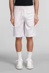 AXEL ARIGATO SHORTS IN BEIGE POLYESTER