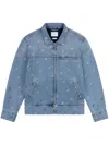 Axel Arigato Signature A Overshirt In Blue