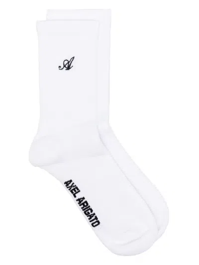 Axel Arigato Signature Socks In 白色