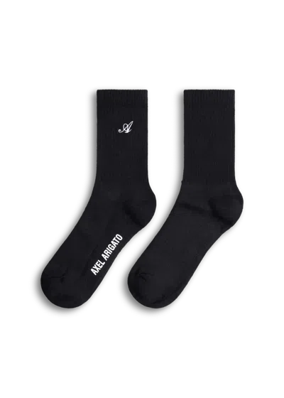 Axel Arigato Signature Socks In Black