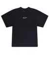 Axel Arigato Sketch Stretch Organic Cotton T-shirt In Black