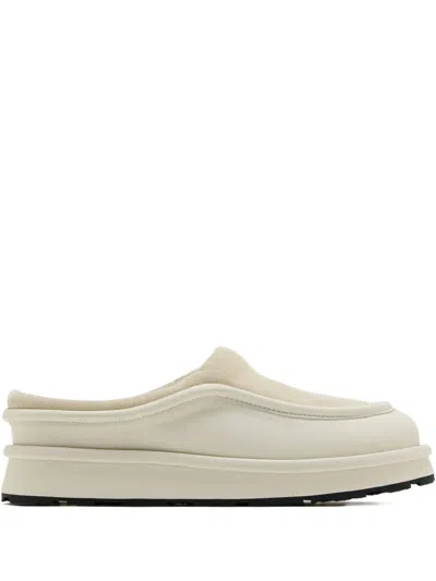 Axel Arigato Slip-on Suede-leather Mules In White