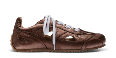 Axel Arigato Slow Ballet Cut-out Leather Sneakers In Animal Print