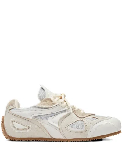 Axel Arigato Slow Leather Mesh-panel Sneakers In White