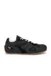 Axel Arigato Black Calf Leather Bos Taurus Low Top Sneakers In Black