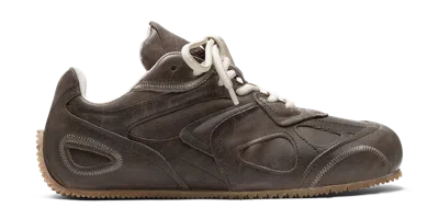 Axel Arigato Slow Runner Leather Sneakers In Brown