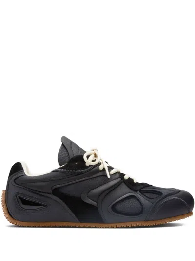 Axel Arigato Black Calf Leather Bos Taurus Low Top Sneakers