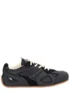 Axel Arigato Black Calf Leather Bos Taurus Low Top Sneakers In Multi