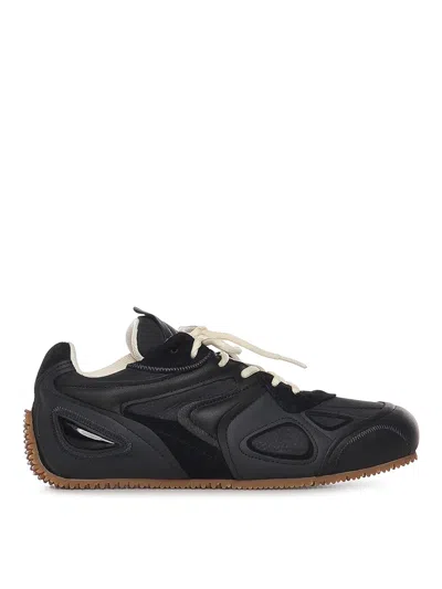 Axel Arigato 90 Clean Black Low Top Sneakers With Logo Lettering On The Side In Leather Man In Multi