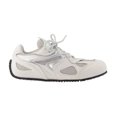 Axel Arigato Slow Runner Sneakers -  - Leather - White In Silver