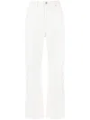 Axel Arigato Sly Low-rise Jeans In Weiss